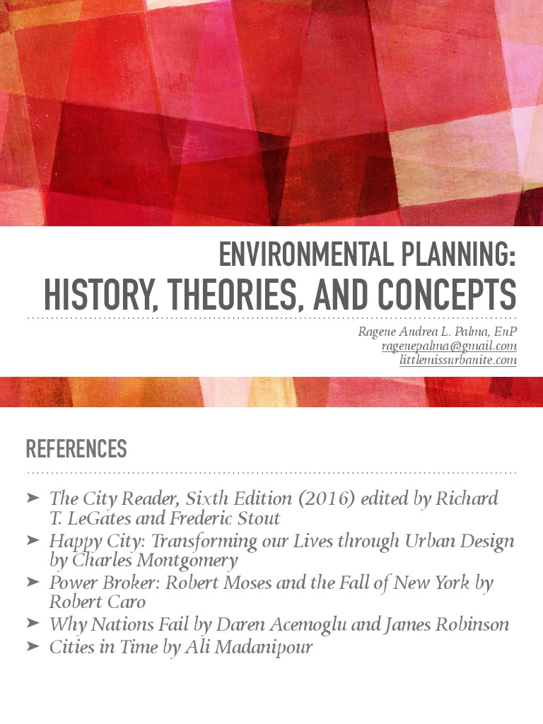 Planning History Theories and Concepts 1 | PDF | Babylon | Suburb