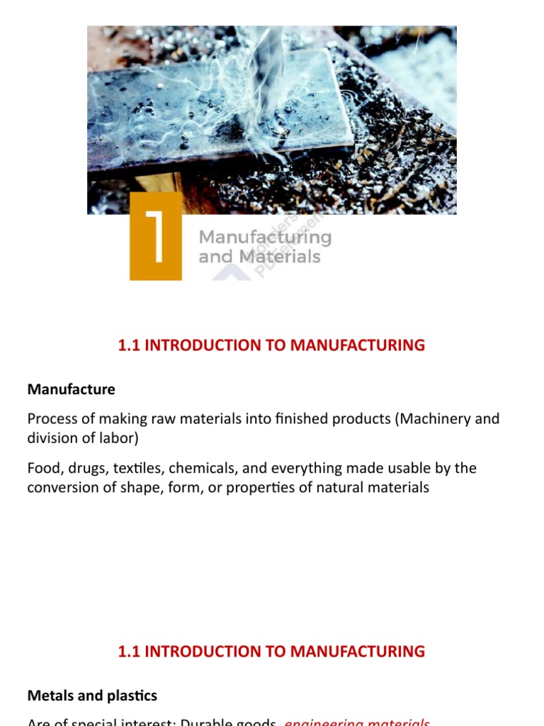 Materials and Processes For NDT Technology M1 PDF Machining
