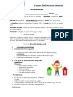 Guía de Aprendizaje II AEP, Secundaria.