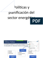 Políticas y Planificación Del Sector Energético