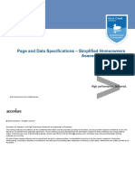 Page and Data Specifications - Assessment Version 4