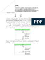 Multiplicación y Division de Decimales