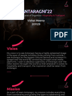 Apply Organizer Post Hospitality & Transport Antaragni'22