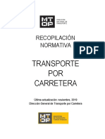 Recopilación Normativa de Transporte