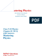 Mastering Physics