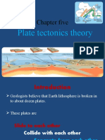 Chapter Five: Plate Tectonics Theory