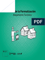 Ruta de Formalizacion, Alojamiento Turistico