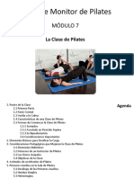 Módulo 7 - La Clase de Pilates