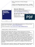 Arter - 2007 - Stress and Deviance in Policing Deviant Behavior