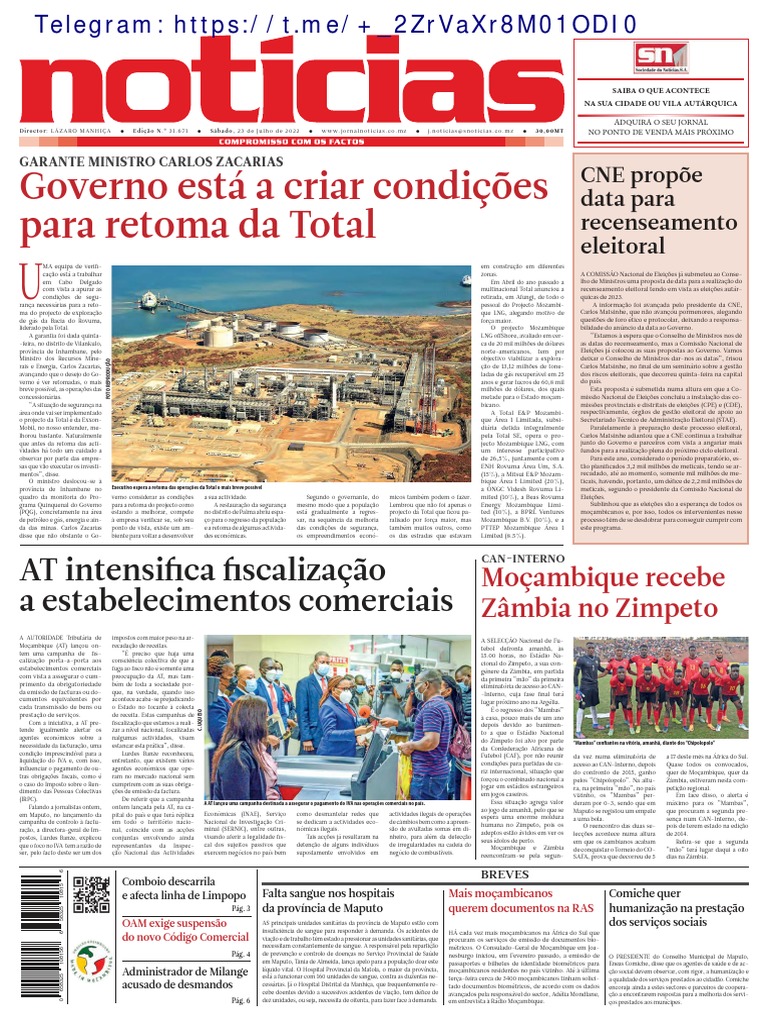 Folha de Maputo - Notícias - Internacional - ONU apela a que