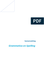 Samenvatting Spelling en Grammatica2