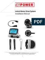 TSDZ2 Central Motor Drive System Installation Manual