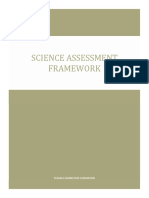 Science Assessment Framework 2021-2022