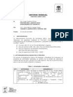 Informe Mensual JUNIO - Rocio Quispe