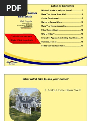 Listing Presentation