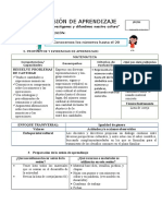 SESIÓN 17 Matematica Numeros Hasta 20