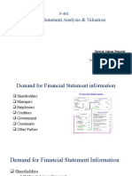 Financial Statement Analysis & Valuation: Nusrat Jahan Benozir