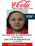 Caribbean Bottlers (T&T) LTD.: South Warehouse