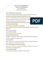 Unidad 4. Pruebas en Lingüística Forense Actividad 2. La Prueba Grafoscópica