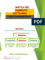 Cinematica Del Movimeinto Rectilineo