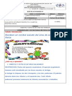 Educacion Fisica - Guia#3 - Respiracion