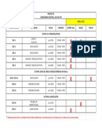 Plan de Trabajo en Condominio Central 10.5 de Ate - Hoja 1