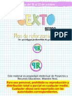 6° Plan de Reforzamiento Yessi Semana 8