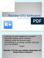 Rander CTI Software