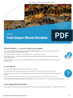 Totul Despre Bitcoin