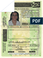 Carteira Nacional de Habilitação Adriana Suelly de Oliveira Melo