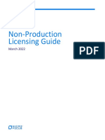 Non-Production Licensing Guide: March 2022