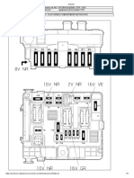 Platina de Servicio - Caja Fusibles Compartimento Motor (Psf1)