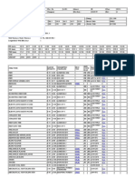 Piping and Valves Spec Sheet