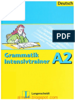 Langenscheidt Grammatik Intensivtrainer A2 1