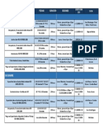 CURSOS NOVIEMBRE y DICIEMBRE 2021