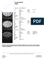 Product Datasheet Sandra Series: Last Update 3/1/2013