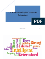 Ch.5: Personality & Consumer Behaviour: MKT481, Suman Saha 1