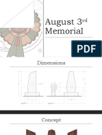 August 3rd Memorial Presentation 2022