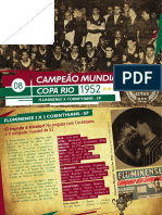 Fluminense Campeão Mundial - Copa Rio 1952 - postal_08_corinthians_