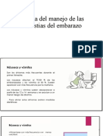 Clínica Del Manejo de Las Molestias Del Embarazo