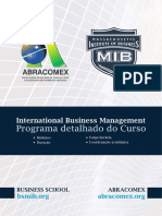 Conteudo Programatico International Business Management