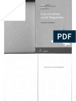 Ahumada, Carolina - Los Recursos en La Litigación