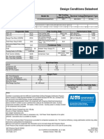 Design Conditions Datasheet: Unit Tag Qty Model No Net Cooling Capacity (Ton.r) Nominal Voltage Refrigerant Type