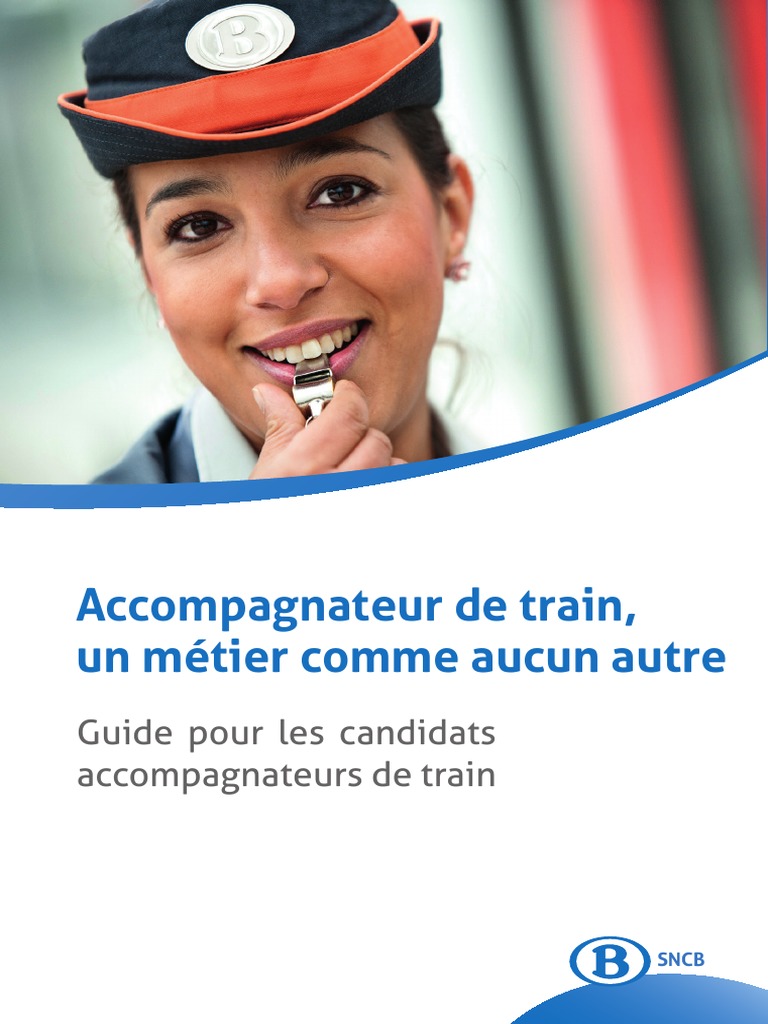 Devenir Accompagnateur de Train SNCB | PDF | Train | Salaires