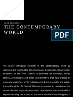 Understanding Globalization Through Contemporary Issues