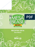 Receitas Mesa Brasil Sesc Bauru 2016