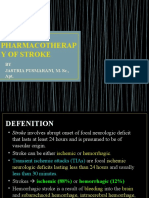 Pharmacotherapy of Stroke