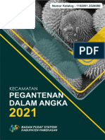 Kecamatan Pegantenan Dalam Angka 2021