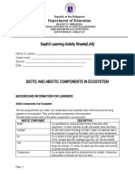 LAS Biotic and Abiotic Components