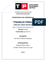 TRABAJO FINAL - Maricielo Neira Lázaro y Jennifer Incarroca Copa